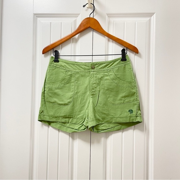 Mountain Hardwear Green Technical Hiking Shorts - Youth L - Picture 1 of 14